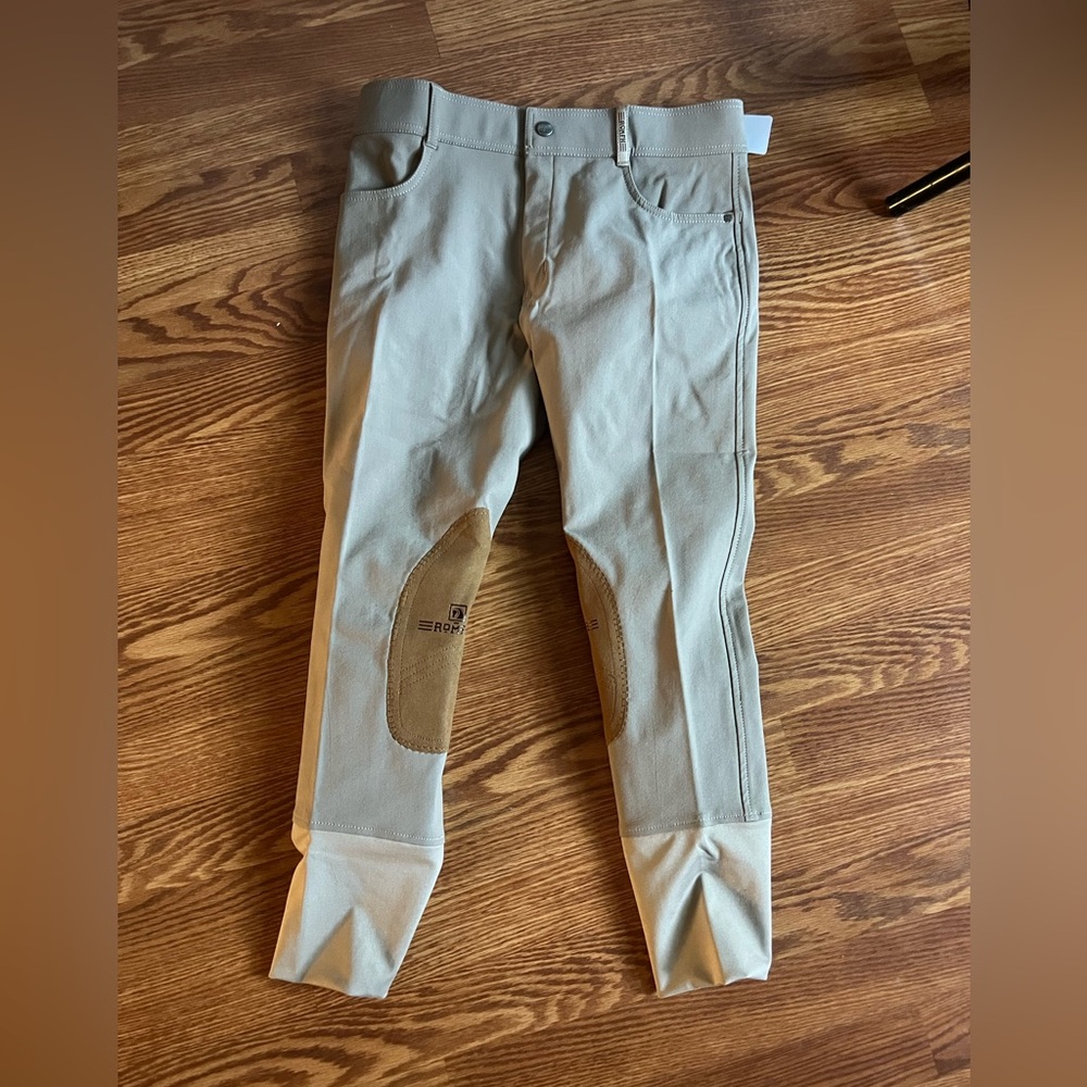 New - ROMFH youth 16 breeches